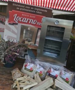 2-L Home & Garden XL Rookoven - RVS - 80x40x28 Cm - 3 Etages 29 2-L Home & Garden XL Rookoven - RVS - 80x40x28 Cm - 3 Etages -Keukengerei Winkel 1009x1200 1