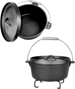 EL Fuego Dutch Oven Set Gietijzer 7-delig 15 EL Fuego Dutch Oven Set Gietijzer 7-delig -Keukengerei Winkel 1010x1200 2