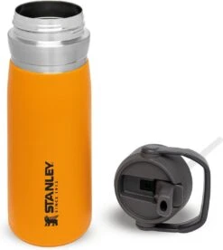 Stanley The IceFlow™ Flip Straw Water Bottle 0,65L - Thermosfles - Saffron -Keukengerei Winkel 1074x1200 1
