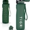 TIGR The Athlete - Drinkfles - Waterfles Met Fruit Filter - 1000ml - Groen - Met Mengbal Voor Shakes -Keukengerei Winkel 1113x1200 4