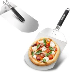 Bighorn Pizzaschep Voor BBQ En Oven-Inklapbare Handgreep -Pizzasnijder- Edelstaal -geschikt Als Broodschep En Ovenschep - SRPT01 -Keukengerei Winkel 1163x1200 5