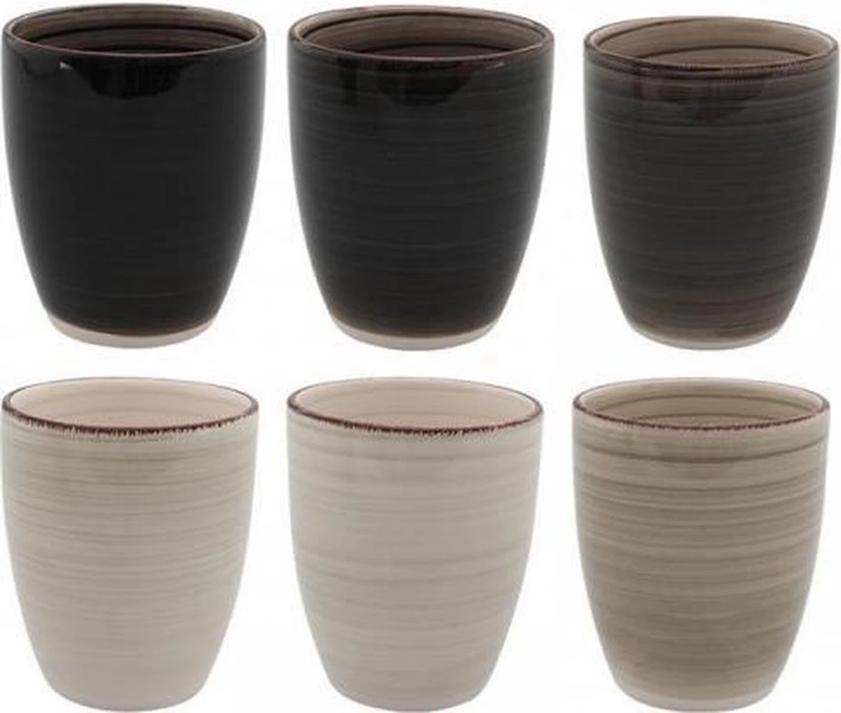 BK Industrieel - Koffiemok - 6 Stuks - Zonder Oor - 340ml 5 BK Industrieel - Koffiemok - 6 Stuks - Zonder Oor - 340ml - Afbeelding 3