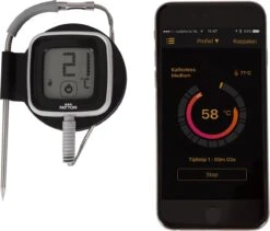 Patton Kamado Houtskool Barbecue - 18" - Grilloppervlak Ø 39 Cm - Met Bluetooth Thermometer - Groen -Keukengerei Winkel 1200x1024 1