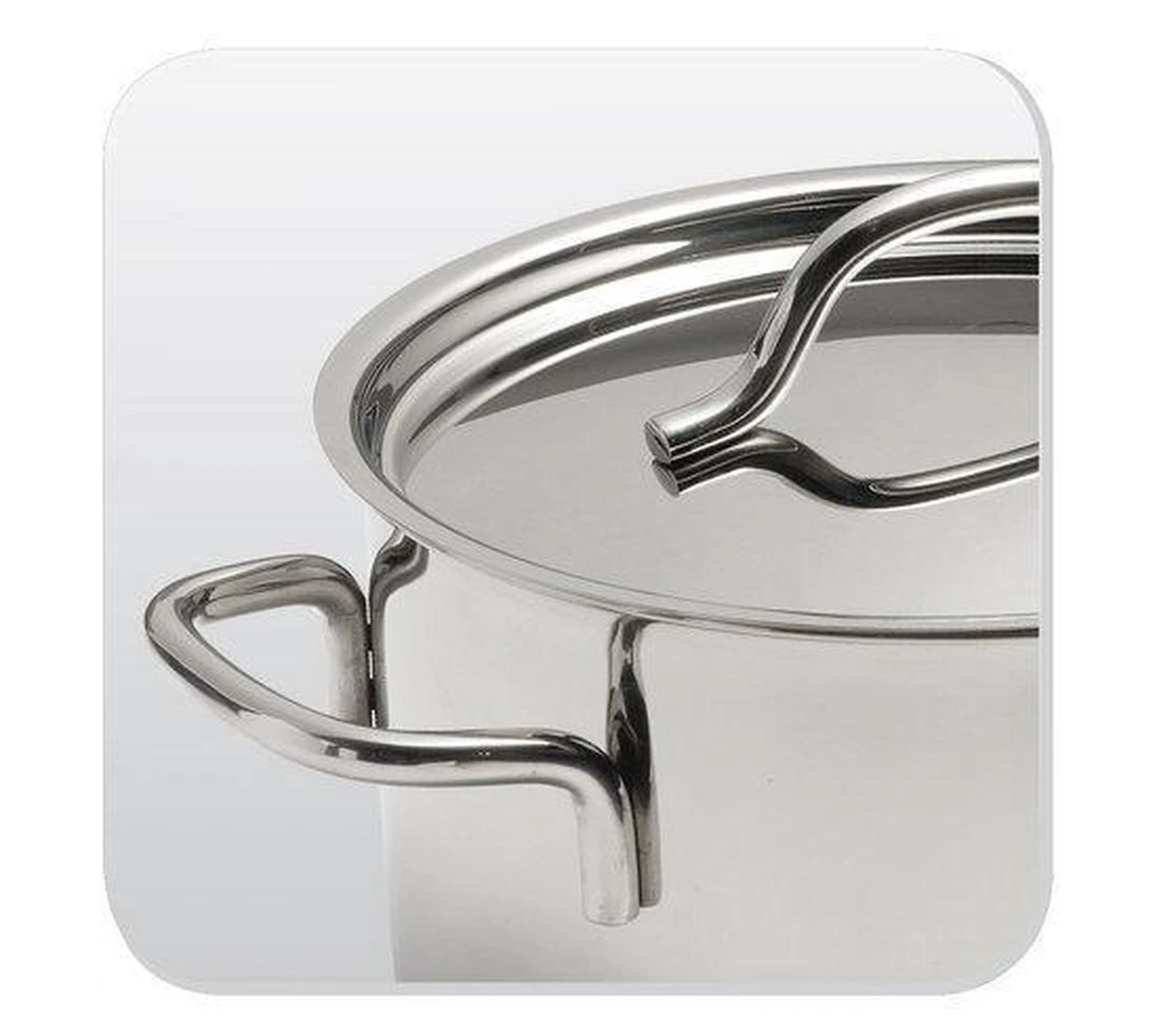 BK Profiline Kookpan Ø 14 Cm - RVS - Inductie 9 BK Profiline Kookpan Ø 14 Cm - RVS - Inductie - Afbeelding 7