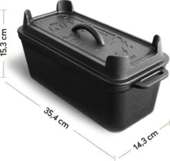 Burnhard Gietijzeren Broodpan 3,5 L - Broodbakvorm -Keukengerei Winkel 1200x1136 5