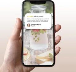 MÊZON® Schenkkan - Glazen Waterkan - Waterkaraf Voor Fruitwater - Multifunctionele Decanteer Karaf - Kan Met Deksel - 1.5L Capaciteit -Keukengerei Winkel 1200x1139