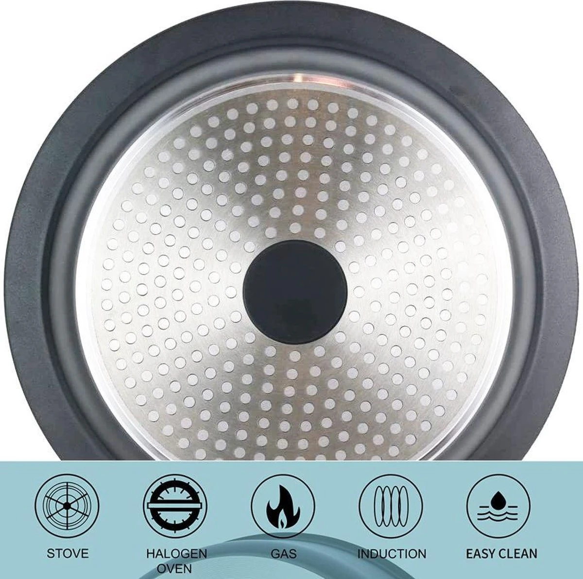 Tajine Van Aardewerk En Gegoten Aluminium, Ook Geschikt Voor Inductie 5 Tajine Van Aardewerk En Gegoten Aluminium, Ook Geschikt Voor Inductie - Afbeelding 3