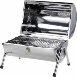 BBQ Collection Houtskoolbarbecue - Cilinder - Chroom 26 BBQ Collection Houtskoolbarbecue - Cilinder - Chroom -Keukengerei Winkel 1200x1193 4