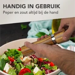 Nimma® Peper En Zoutmolen Set - Incl Navul Lepel - Verstelbare Maalgraad - Acacia Hout 15 Nimma® Peper En Zoutmolen Set - Incl Navul Lepel - Verstelbare Maalgraad - Acacia Hout -Keukengerei Winkel 1200x1198 24