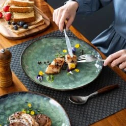 Serviesset 8 Personen - 24 Delig - Handgemaakt Keramiek - Vancasso Groen -Keukengerei Winkel 1200x1200 1054