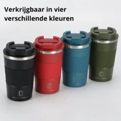 Castagnola Design RVS Koffiebeker To Go - Groen - 380ml - Thermosbeker - Theebeker -Keukengerei Winkel 1200x1200 1098