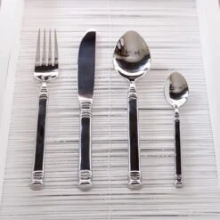 Riviera Maison Bestekset Zilver - Bon Appétit Cutlery - Set Van 4 Stuks -Keukengerei Winkel 1200x1200 116