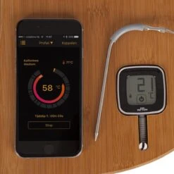 Patton Kamado Houtskool Barbecue - 18" - Grilloppervlak Ø 39 Cm - Met Bluetooth Thermometer - Groen -Keukengerei Winkel 1200x1200 1171