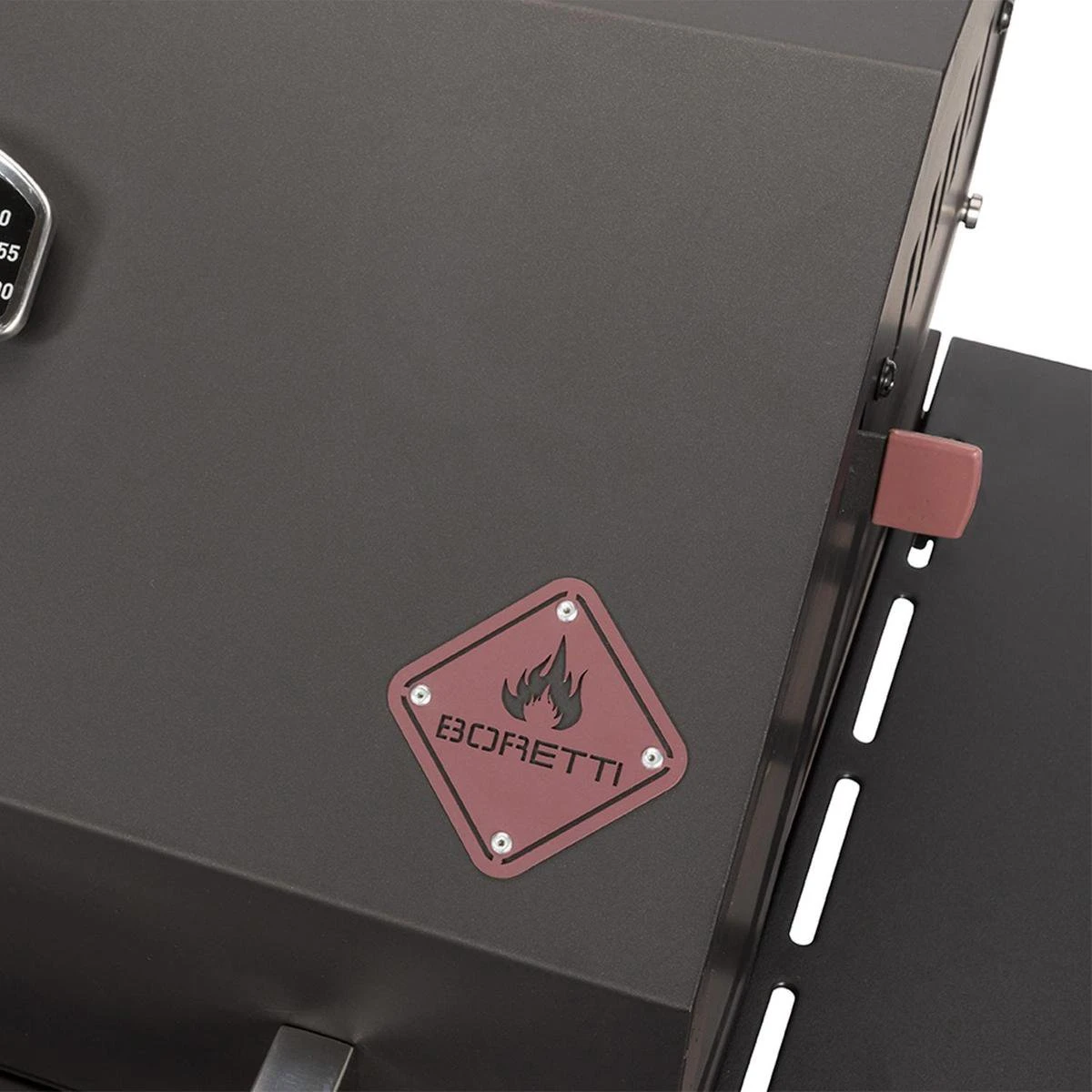 Boretti Totti Houtskoolbarbecue - 60 X 111 Cm - Antraciet 9 Boretti Totti Houtskoolbarbecue - 60 X 111 Cm - Antraciet - Afbeelding 7