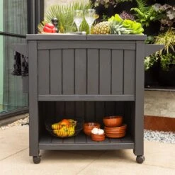 BluMill BBQ Tafel - Inclusief Koelvak 80 Liter - Op Wieltjes - Met Flessenopener - 102 X 46 X 86,5 Cm -Keukengerei Winkel 1200x1200 1250