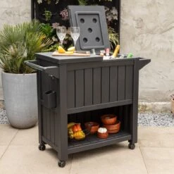 BluMill BBQ Tafel - Inclusief Koelvak 80 Liter - Op Wieltjes - Met Flessenopener - 102 X 46 X 86,5 Cm -Keukengerei Winkel 1200x1200 1252