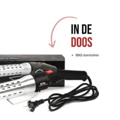 DistinQ BBQ Lighter Aansteker - Elektrische Barbecue Looftlighter Houtskool Starter Voor Barbecue, Grill En Open Haard - 2000 Watt -Keukengerei Winkel 1200x1200 1262