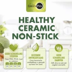 GreenPan Mayflower Steelpan - Ø 16 Cm - Keramisch - Inductie 30 GreenPan Mayflower Steelpan - Ø 16 Cm - Keramisch - Inductie -Keukengerei Winkel 1200x1200 168