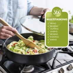 GreenPan Memphis Pannenset - 20-delig - Zwart - Inductie - PFAS-vrij 13 GreenPan Memphis Pannenset - 20-delig - Zwart - Inductie - PFAS-vrij -Keukengerei Winkel 1200x1200 340