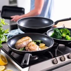 GreenPan Memphis Koekenpannenset - 3-delig - Zwart - Inductie - PFAS-vrij 33 GreenPan Memphis Koekenpannenset - 3-delig - Zwart - Inductie - PFAS-vrij -Keukengerei Winkel 1200x1200 363