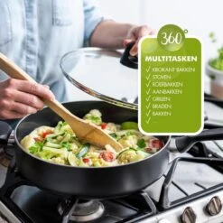 GreenPan Memphis Keramische Koekenpannenset - Ø24 + Ø28 Cm - PFAS-vrij -Keukengerei Winkel 1200x1200 488