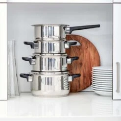 Gero Erik Kookpannenset - 4-delig - RVS - Inductie -Keukengerei Winkel 1200x1200 543