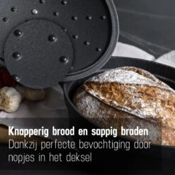 Gietijzeren Braadpan - Sudderpan Zwart Van Daumonet - Ovaal - Ø 29 Cm - 3 Liter - 100% PFAS & PFOA Vrij - Emaille - Geschikt Voor Alle Warmtebronnen - Elektrisch - Gas - Halogeen - Inductie - Keramisch - Vaatwasserbestendig 16 Gietijzeren Braadpan - Sudderpan Zwart Van Daumonet - Ovaal - Ø 29 Cm - 3 Liter - 100% PFAS & PFOA Vrij - Emaille - Geschikt Voor Alle Warmtebronnen - Elektrisch - Gas - Halogeen - Inductie - Keramisch - Vaatwasserbestendig -Keukengerei Winkel 1200x1200 571