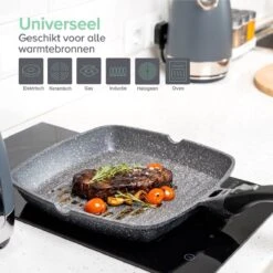 Coninx Grillpan 28CM - Steakpan - Afneembare Handgreep - PFAS-vrij - Grijs 13 Coninx Grillpan 28CM - Steakpan - Afneembare Handgreep - PFAS-vrij - Grijs -Keukengerei Winkel 1200x1200 613