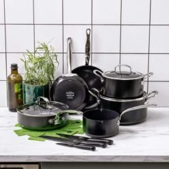 GreenPan Barcelona Infinity Pro Koekenpannenset - 3-delig - Zwart - Inductie - PFAS-vrij -Keukengerei Winkel 1200x1200 664
