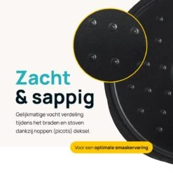 MOA Gietijzeren Braadpan - Inhoud 7,1 Liter - 29CM - Rond - Alle Warmtebronnen - Ook Voor Inductie - Gewicht 7,6 Kg - Zwart - MC29B 15 MOA Gietijzeren Braadpan - Inhoud 7,1 Liter - 29CM - Rond - Alle Warmtebronnen - Ook Voor Inductie - Gewicht 7,6 Kg - Zwart - MC29B -Keukengerei Winkel 1200x1200 708