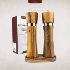 Nimma® Peper En Zoutmolen Set - Incl Navul Lepel - Verstelbare Maalgraad - Acacia Hout 19 Nimma® Peper En Zoutmolen Set - Incl Navul Lepel - Verstelbare Maalgraad - Acacia Hout -Keukengerei Winkel 1200x1200 749