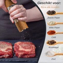 VAIVE Peper En Zoutmolen Set - Pepermolen -Keukengerei Winkel 1200x1200 797