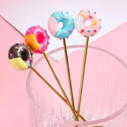 Gebaksvorkjes Donut Set Van 4 Taartvorkjes - Goud 11 Gebaksvorkjes Donut Set Van 4 Taartvorkjes - Goud -Keukengerei Winkel 1200x1200 90