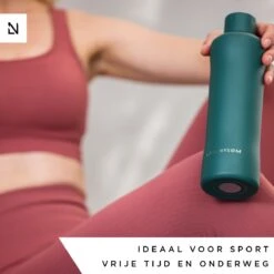 LARS NYSØM Roestvrijstalen Drinkfles 'Bølge' 750ml Sage -Keukengerei Winkel 1200x1200 923