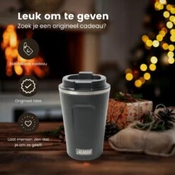 LaCardia Koffiebeker To Go Premium Zwart – Thermosbeker – Theebeker – 380ML – Herbruikbaar 16 LaCardia Koffiebeker To Go Premium Zwart – Thermosbeker – Theebeker – 380ML – Herbruikbaar -Keukengerei Winkel 1200x1200 995