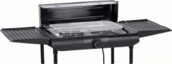 Excellent Electrics Elektrische Barbecue - Grilloppervlak (LxB) 36x24 Cm - 2000W - Zwart 15 Excellent Electrics Elektrische Barbecue - Grilloppervlak (LxB) 36x24 Cm - 2000W - Zwart -Keukengerei Winkel 1200x453 2