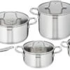 Tefal Virtuoso Pannenset 5 Delig - Hoge Kookpan Ø 22 Cm + Steelpan Ø 16 Cm + Kookpannen Ø 18/20/24 Cm -Keukengerei Winkel 1200x629 1