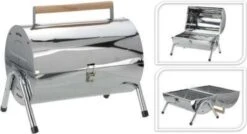 BBQ Collection Houtskoolbarbecue - Cilinder - Chroom 29 BBQ Collection Houtskoolbarbecue - Cilinder - Chroom -Keukengerei Winkel 1200x651 1