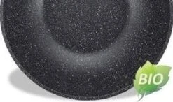 Royalty Line Marble Coating Wok - Met Glazen Deksel - Zwart - 30 Cm -Keukengerei Winkel 1200x707 2