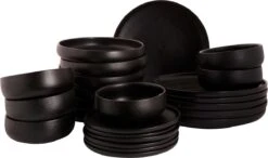 Maastricht Porselein Serviesset Universe Porselein 6-persoons 24-delig Zwart 29 Maastricht Porselein Serviesset Universe Porselein 6-persoons 24-delig Zwart -Keukengerei Winkel 1200x707 7
