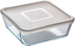 Pyrex - Cook & Freeze Schaal Vierkant Met Deksel 15 X 15cm - Transparant -Keukengerei Winkel 1200x733 3