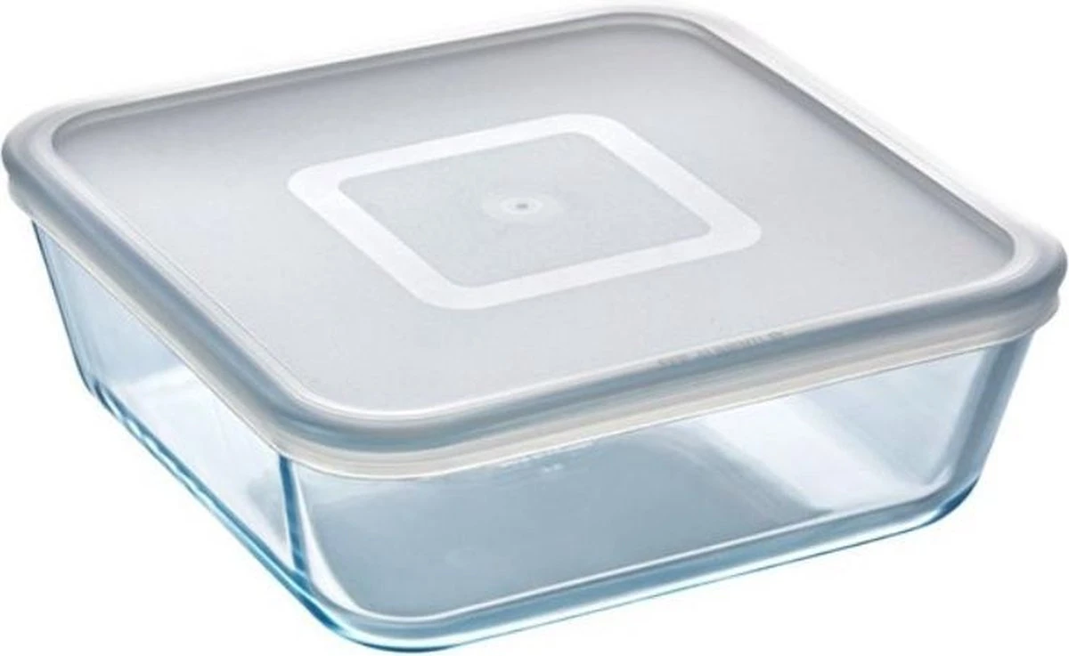 Pyrex - Cook & Freeze Schaal Met Deksel Set Van 8 Stuks - Transparant/Wit 10 Pyrex - Cook & Freeze Schaal Met Deksel Set Van 8 Stuks - Transparant/Wit - Afbeelding 8