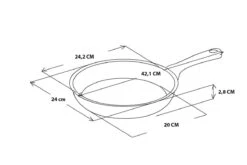 GreenPan Essentials Pannenkoekenpan 24cm - Zwart - Inductie - PFAS-vrij -Keukengerei Winkel 1200x800 35