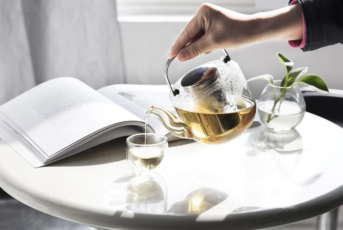 Viva Scandinavia Bjorn Theepot - Glas - Met Filter - 1,2 L - Transparant 9 Viva Scandinavia Bjorn Theepot - Glas - Met Filter - 1,2 L - Transparant - Afbeelding 8