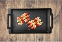 Eurolux Teppanyaki Plaat Met Grepen - 41 X 24 X 2.5 Cm - Zwart - Aluminium - Geschikt Voor Alle Warmtebronnen -Keukengerei Winkel 1200x809 1