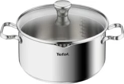 Tefal Duetto 3-delige Kookset - Steelpan Ø 16 Cm, Kookpan Ø 20/24 Cm -Keukengerei Winkel 1200x815