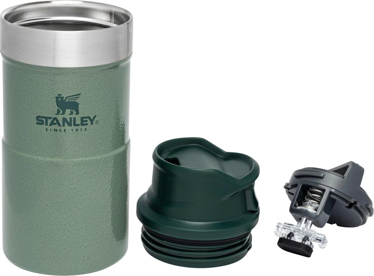 Stanley The Trigger-Action Travel Mug 0,25L - Thermosfles - Hammertone Green 5 Stanley The Trigger-Action Travel Mug 0,25L - Thermosfles - Hammertone Green - Afbeelding 3