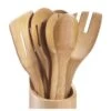 Merkloos Keukengerei Set Hout Met Houder Bamboe Lepel Spatel Keukenhulp -Keukengerei Winkel 1200x899 21