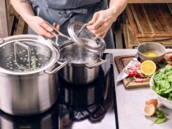 BK Q-linair Master Glas Pannenset - 5-delig - Glazen Deksel - Veilig Afgietsysteem - Inductie -Keukengerei Winkel 1200x900 18