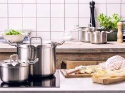 BK Q-linair Master Glas Pannenset - 5-delig - Glazen Deksel - Veilig Afgietsysteem - Inductie -Keukengerei Winkel 1200x900 19